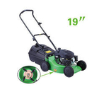 19" Garden Cutting Machine 4HP Hand Push Steel Lawn Mower CE Approved