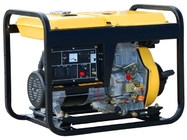 Economical Diesel Powered Portable Generator 6.5kw Single Phase AC TW 8500QX