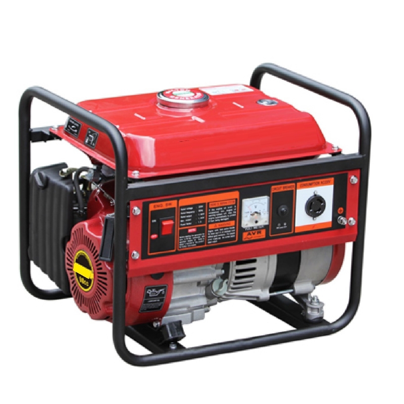 Light Weight 4 Stroke Portable Generator Single Phase 1KW 1KVA Air Cooling