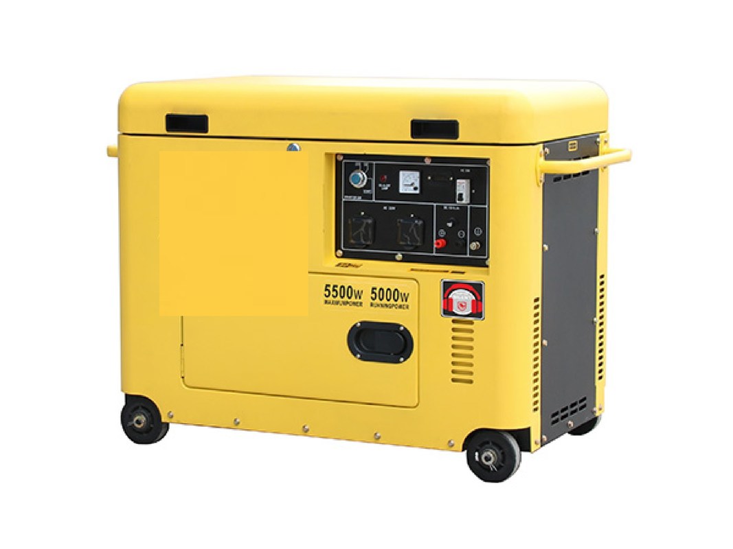 5KW AC General Diesel Generator , Small Single Phase Generator Electric