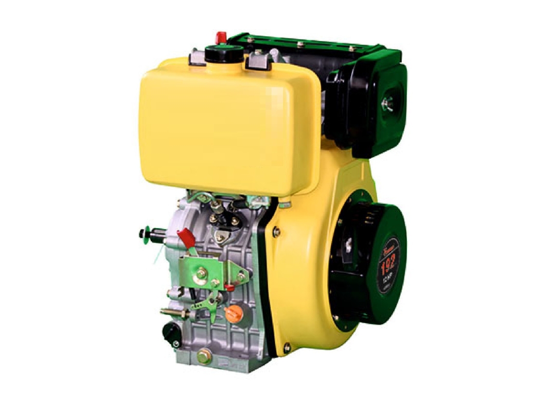 500CC 192FE Air Cooled Diesel Engine , Single Cylinder Inboard Small Marine Diesel Engines