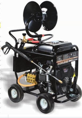 Portable Commercial Pressure Washers 5000 PSI 350BAR 24HP SAE30 Pump Oil Type