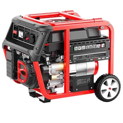 6 Kw 6kva Portable Inverter Generator 110v / 220V Home Small Petrol Generator