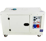 Electric Start Brushless Portable Diesel Generator 12kw 270g/KW.H