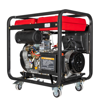 220V 3 Phase Mobile Small Three Phase Diesel Powered Generator